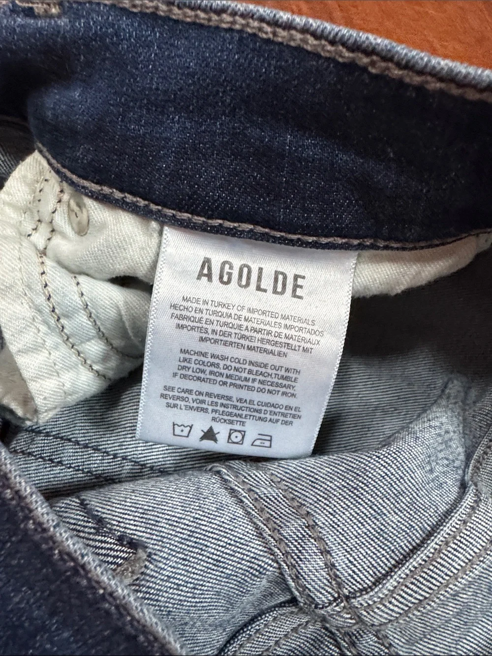 Agolde slim skinny